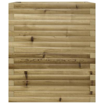 vidaXL Jardinière 60x60x68,5 cm bois de pin imprégné