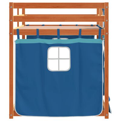 vidaXL Lit superposé sans matelas 90x200 cm bois de pin massif