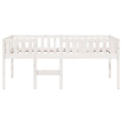 vidaXL Lit pour enfants sans matelas blanc 75x190cm bois de pin massif