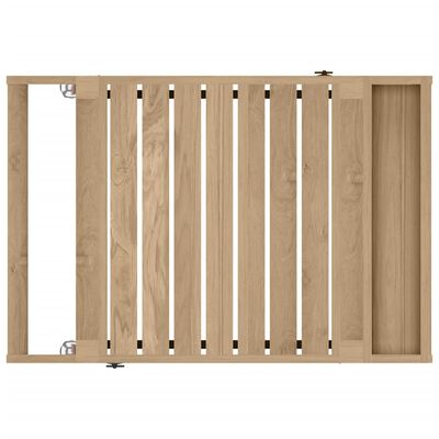 vidaXL Chariot de bar 70x50x90 cm bois de teck massif