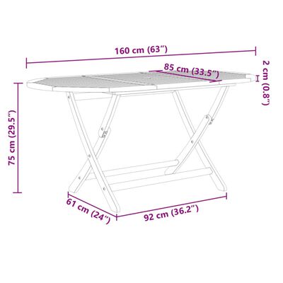 vidaXL Ensemble à manger de jardin 9pcs bois d'acacia solide textilène