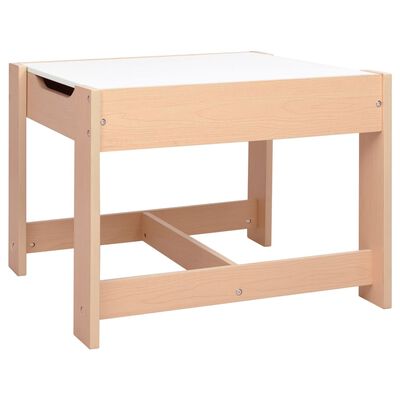 vidaXL Table pour enfants avec 2 chaises MDF