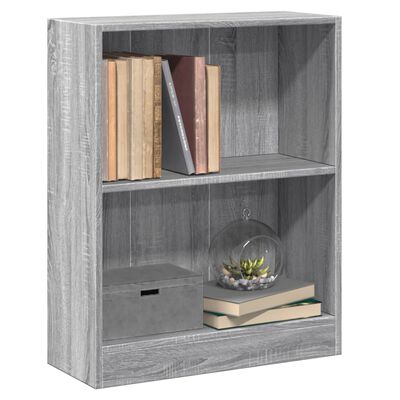 vidaXL Bibliothèque Sonoma gris 60x24x76 cm Bois d'ingénierie