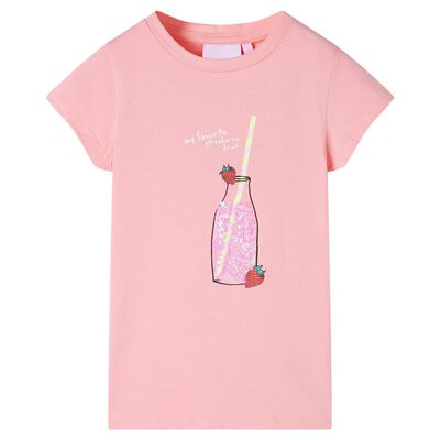 T-shirt pour enfants rose 92