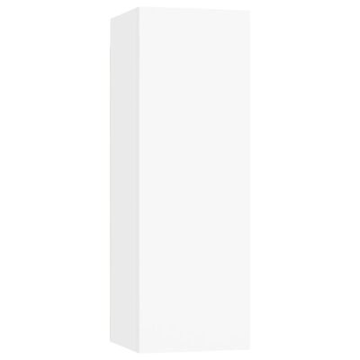 vidaXL Ensemble de meubles TV 4 pcs Blanc Bois d'ingénierie