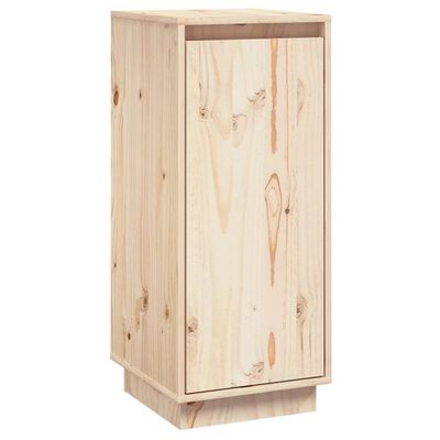 vidaXL Buffets 2 pcs 31,5x34x75 cm Bois massif de pin