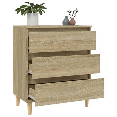 vidaXL Buffet Chêne sonoma 60x35x70 cm Bois d'ingénierie