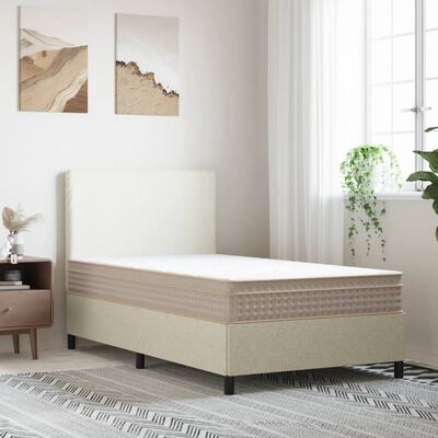 vidaXL Matelas à ressorts ensachés moyen plus 100x200 cm