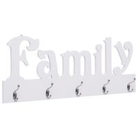 vidaXL Porte-manteau mural FAMILY 74x29,5 cm