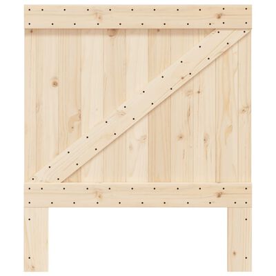 vidaXL Tête de lit 90x104 cm bois massif de pin