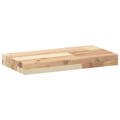 vidaXL Étagères flottantes 3 pcs 40x20x4 cm acacia massif non traité