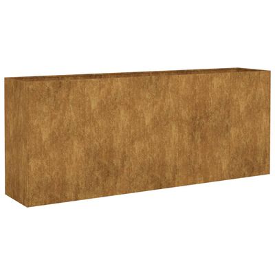 vidaXL Lit surélevé de jardin 200x40x80 cm acier corten