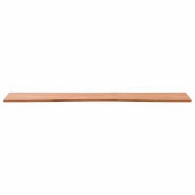 vidaXL Dessus de bureau 100x(45-50)x1,5 cm bois massif de hêtre