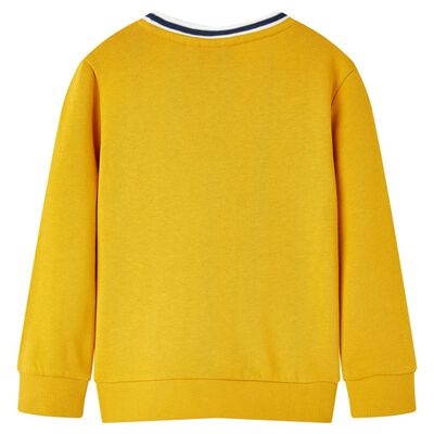 Sweatshirt pour enfants ocre 104