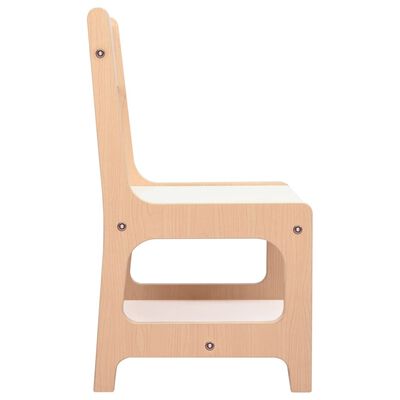 vidaXL Table pour enfants avec 2 chaises MDF