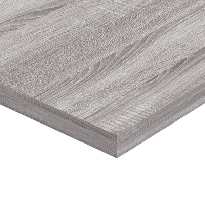 vidaXL Étagères murales 4 pcs sonoma gris 100x30x1,5cm bois ingénierie