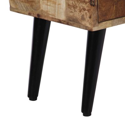 vidaXL Buffet 88x30x73 cm Bois de manguier massif