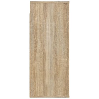 vidaXL Armoire murale Chêne sonoma 80x33x80 cm Bois d'ingénierie