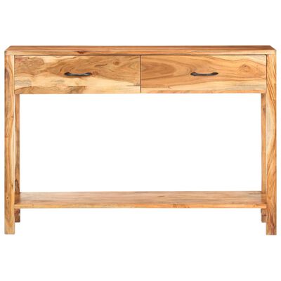 vidaXL Buffet 110x30x75 cm Bois d'acacia massif