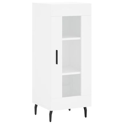 vidaXL Buffet blanc 34,5x34x90 cm bois d'ingénierie