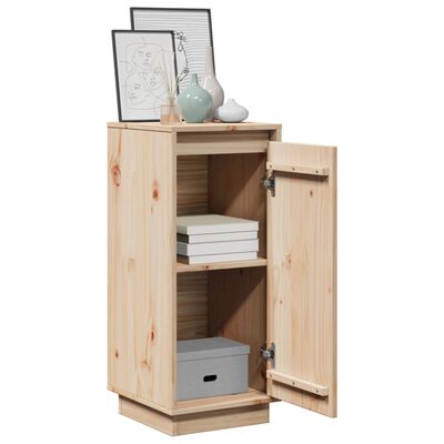 vidaXL Buffets 2 pcs 31,5x34x75 cm Bois massif de pin