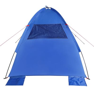 vidaXL Tente de plage bleu azuré imperméable