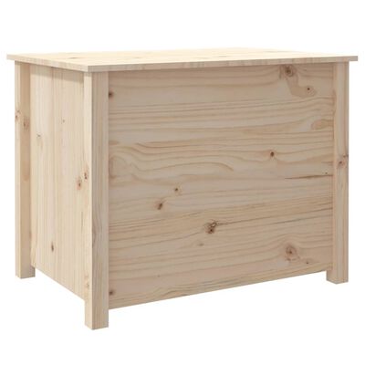 vidaXL Table basse 71x49x55 cm Bois massif de pin