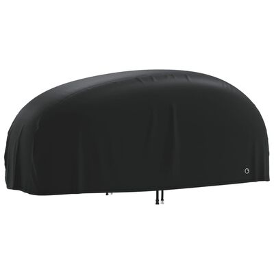 vidaXL Housse de motocyclette noir 295x110x140 cm oxford 210D