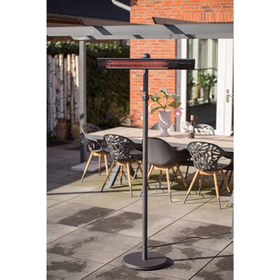 Sunred Chauffage sur pied Royal Diamond Dark 2500 W Noir