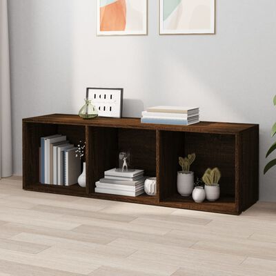 vidaXL Bibliothèque/Meuble TV chêne marron 36x30x114cm bois ingénierie