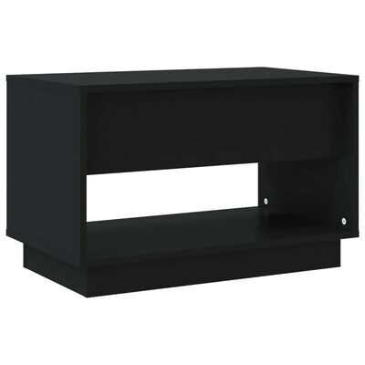 vidaXL Meuble TV Noir 70x41x44 cm Bois d'ingénierie