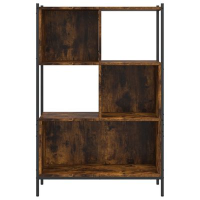 vidaXL Bibliothèque chêne fumé 72x28x109 cm bois d'ingénierie