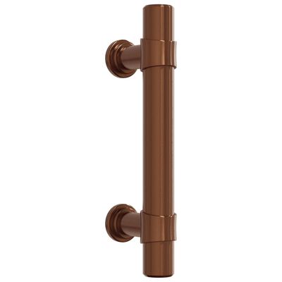 vidaXL Poignées d'armoire 10 pcs bronze 64 mm acier inoxydable