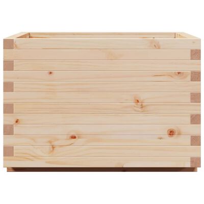 vidaXL Jardinière 70x70x49,5 cm bois de pin massif