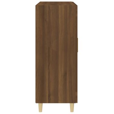 vidaXL Buffet chêne marron 69,5x34x90 cm bois d'ingénierie