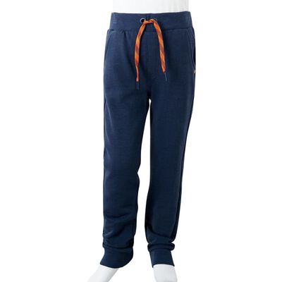 Pantalon de survêtement pour enfants bleu marine mélange 140