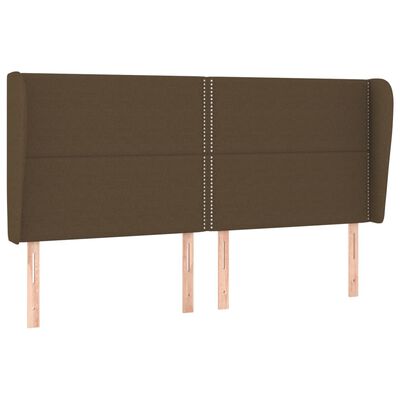 vidaXL Sommier à lattes de lit avec matelas Marron foncé 200x200 cm