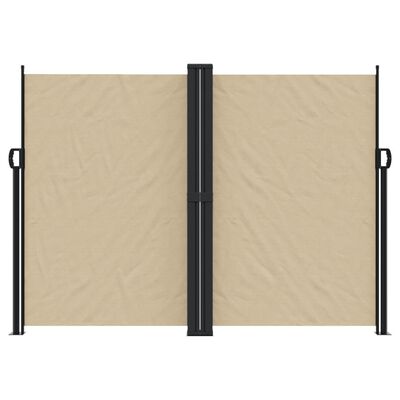 vidaXL Auvent latéral rétractable beige 180x1200 cm