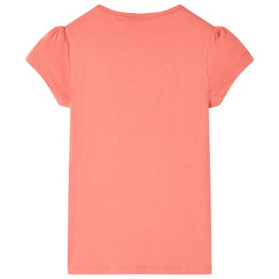 T-shirt pour enfants corail 116