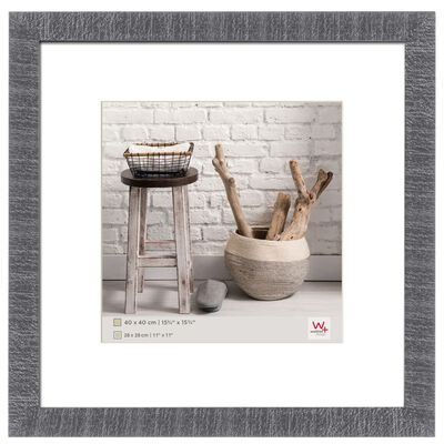 Walther Design Cadre photo Home 40x40 cm Gris