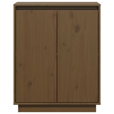 vidaXL Buffet Marron miel 60x34x75 cm Bois massif de pin