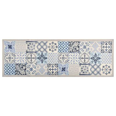 vidaXL Tapis de sol de cuisine lavable Mosaïque 45x150 cm