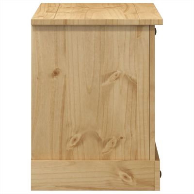 vidaXL Meuble TV Corona 100x40x52 cm bois de pin massif