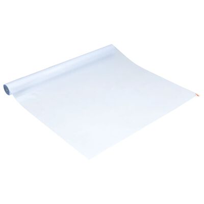 vidaXL Film pour fenêtre statique dépoli gris transparent 90x500cm PVC