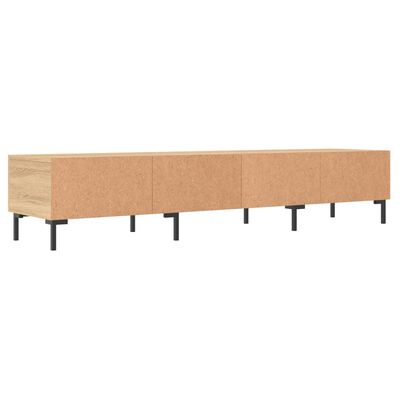 vidaXL Meuble TV chêne sonoma 150x36x30 cm bois d'ingénierie