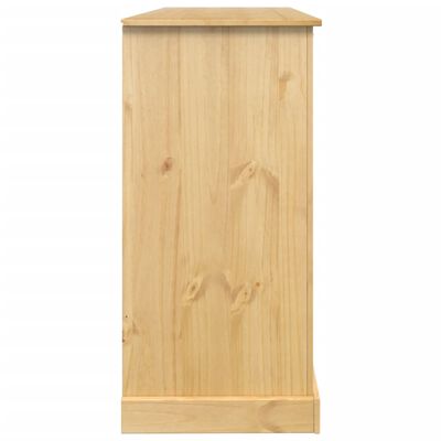 vidaXL Armoire à vin Corona 107,5x51x105,5 cm bois de pin massif