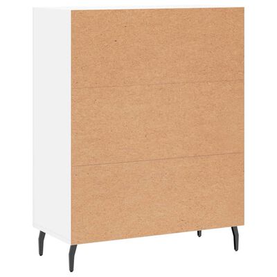 vidaXL Buffet blanc 69,5x34x90 cm bois d'ingénierie