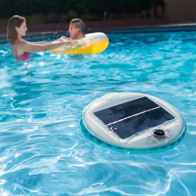 Intex Lampe solaire à LED flottante pour piscine