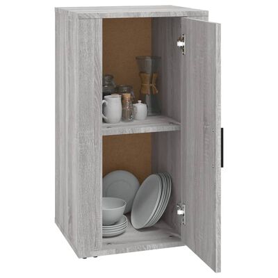 vidaXL Buffet Sonoma gris 40x33x70 cm Bois d'ingénierie