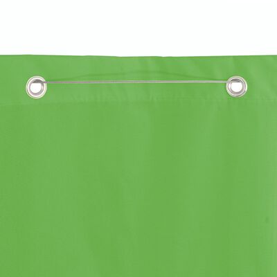 vidaXL Écran de balcon Vert clair 120x240 cm Tissu Oxford